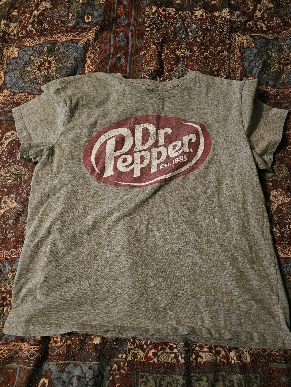 Kid's Dr Pepper T-Shirt - Gray